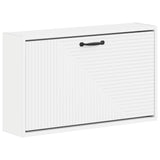 Wall-Mounted Shoe Cabinet HAARLEM 71 x 17 x 43 cm White