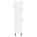 Shoe Cabinet HAARLEM 78 x 24 x 103 cm Engineered Wood White