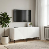 TV Cabinet White Engineered Wood