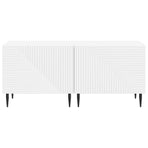 TV Cabinet White Engineered Wood