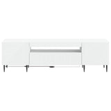 LED TV Cabinet White Engineered Wood