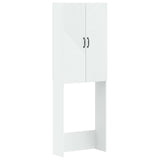 Toilet Cabinet HAARLEM White 66 x 25.5 x 190 cm Engineered Wood