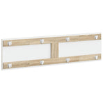 Wall-Mounted Headboard HAARLEM Sonoma Oak Engineered Wood