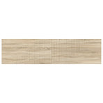 Wall-Mounted Headboard HAARLEM Sonoma Oak Engineered Wood