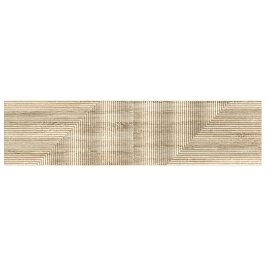 Wall-Mounted Headboard HAARLEM Sonoma Oak Engineered Wood