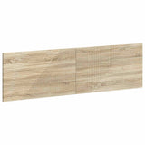 Wall-Mounted Headboard HAARLEM Sonoma Oak Engineered Wood