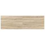 Wall-Mounted Headboard HAARLEM Sonoma Oak Engineered Wood