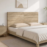 Wall-Mounted Headboard HAARLEM Sonoma Oak Engineered Wood