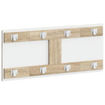 Wall-Mounted Headboard HAARLEM Sonoma Oak Engineered Wood
