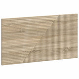 Wall-Mounted Headboard HAARLEM Sonoma Oak Engineered Wood