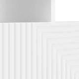 LED TV Cabinet White Engineered Wood