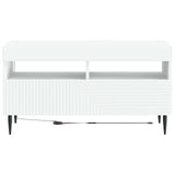 LED TV Cabinet White Engineered Wood