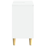Bathroom Sink Cabinet DELFT White 59.5 x 31.5 x 59 cm - Top-Down View