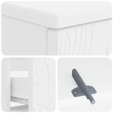 Bathroom Sink Cabinet DELFT White 82 x 41 x 59 cm