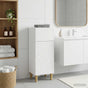 Bathroom Storage Cabinet DELFT White 30 x 31 x 80 cm