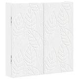 Dartboard Cabinet DELFT White 52.5 x 10.5 x 53.5 cm - Side View