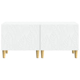 TV Cabinet White Engineered Wood