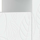 LED TV Cabinet White Engineered Wood
