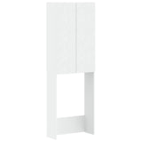 Toilet Cabinet DELFT White 66 x 25.5 x 190 cm Engineered Wood