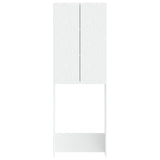 Toilet Cabinet DELFT White 66 x 25.5 x 190 cm Engineered Wood - Side View