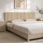 Wall-Mounted Headboard DELFT Sonoma Oak Engineered Wood