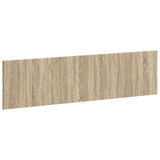 Wall-Mounted Headboard DELFT Sonoma Oak Engineered Wood