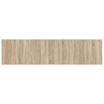 Wall-Mounted Headboard DELFT Sonoma Oak Engineered Wood