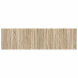 Wall-Mounted Headboard DELFT Sonoma Oak Engineered Wood - Front View
