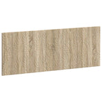 Wall-Mounted Headboard DELFT Sonoma Oak Engineered Wood