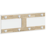 Wall-Mounted Headboard DELFT Sonoma Oak Engineered Wood