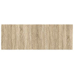 Wall-Mounted Headboard DELFT Sonoma Oak Engineered Wood