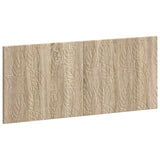 Wall-Mounted Headboard DELFT Sonoma Oak Engineered Wood