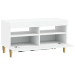 LED TV Cabinet White Engineered Wood