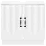 Bathroom Sink Cabinet HOORN White 59.5 x 31.5 x 56 cm