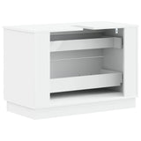 Bathroom Sink Cabinet HOORN White 82 x 41 x 56 cm - 45-Degree Angle