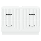 Bathroom Sink Cabinet HOORN White 82 x 41 x 56 cm