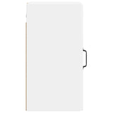 Bathroom Wall Cabinet HOORN White 30 x 31 x 59 cm - Top-Down View