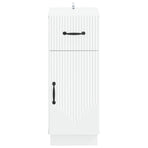 Bathroom Storage Cabinet HOORN White 30 x 31 x 77 cm