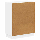 Bathroom Storage Cabinet HOORN White 59.5 x 31 x 77 cm - 45-Degree Angle