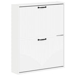 Wall-Mounted Shoe Cabinet HOORN 71 x 17 x 86 cm Engineered Wood