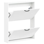 Wall-Mounted Shoe Cabinet HOORN 71 x 17 x 86 cm Engineered Wood