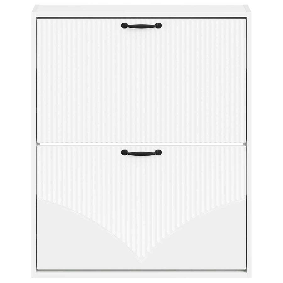 Wall-Mounted Shoe Cabinet HOORN 71 x 17 x 86 cm Engineered Wood