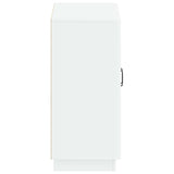 Shoe Cabinet HOORN 59.5 x 39.5 x 87 cm Engineered Wood White