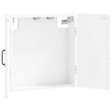 Dartboard Cabinet HOORN White 52.5 x 10.5 x 53.5 cm - Front View