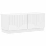 TV Cabinet White Engineered Wood