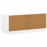 TV Cabinet White Engineered Wood