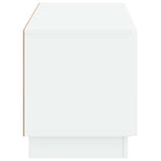 TV Cabinet White Engineered Wood