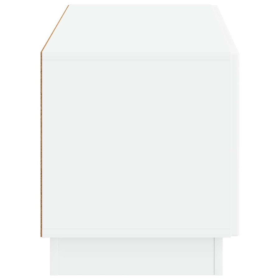 TV Cabinet White Engineered Wood