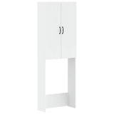 Toilet Cabinet HOORN White 66 x 25.5 x 190 cm Engineered Wood