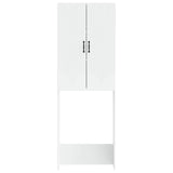 Toilet Cabinet HOORN White 66 x 25.5 x 190 cm Engineered Wood